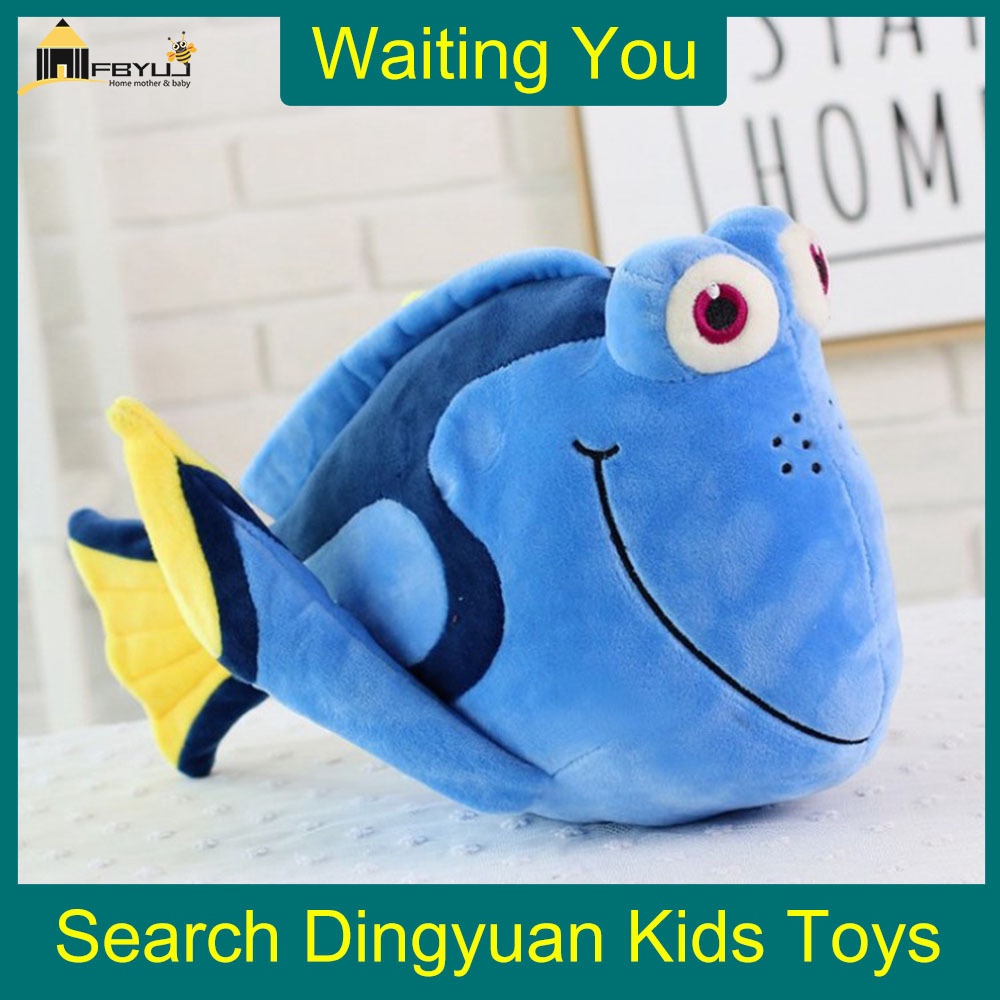 FBYUJ-tiktok COD Movie Huge Big Size Finding Dory Plush Fish Clownfish ...