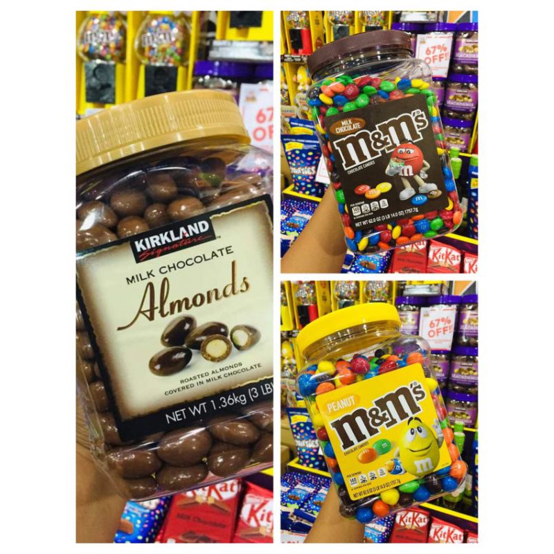 Kirkland Almonds & M&M Chocolates 250ml Shopee Philippines