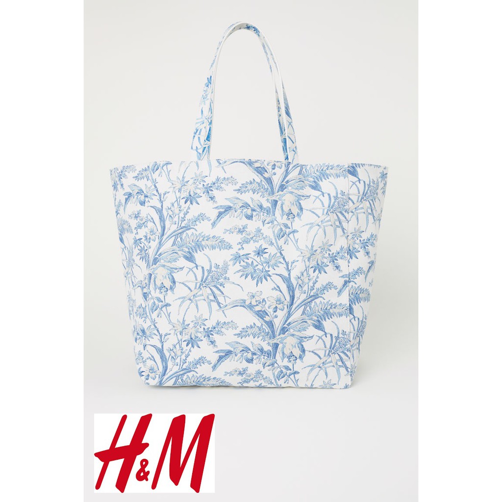 patterned canvas tote bags