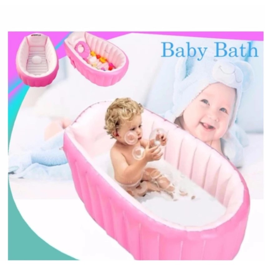 Inflatable Baby Bath Tub Ee, Inflatable Infant Bathtub
