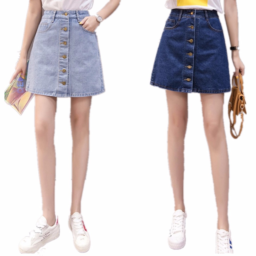 high waist palda maong