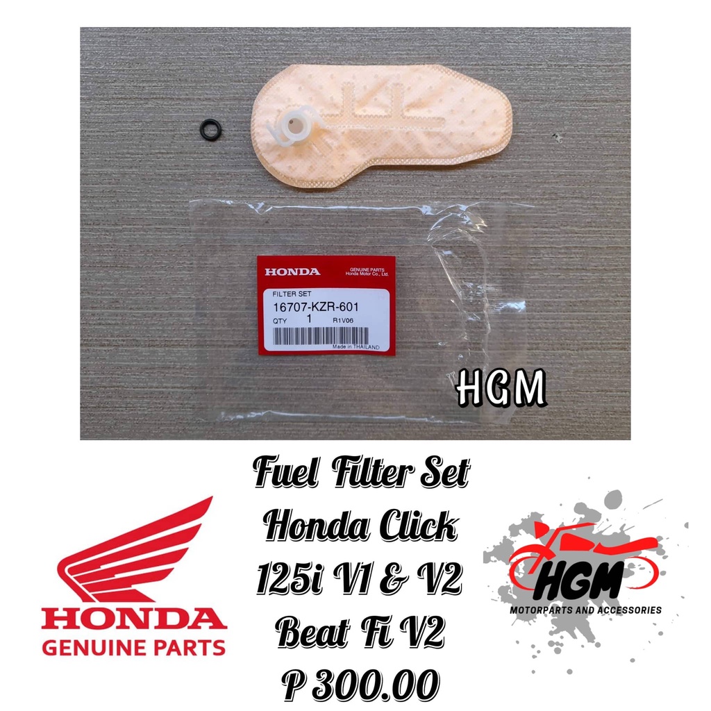 FUEL FILTER SET HONDA CLICK 125i V1 & V2, BEAT FI V2 (16707KZR601