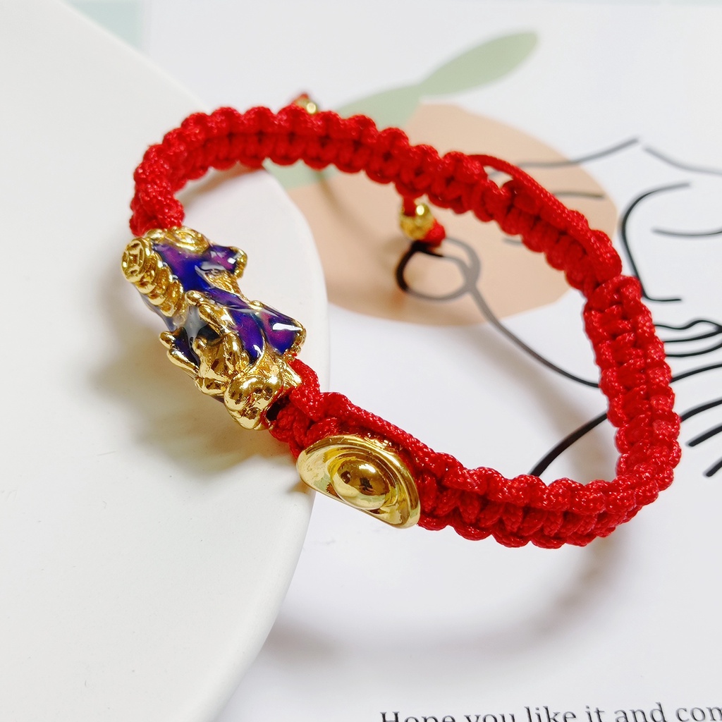 duonichuaJewelry Piyao Color Changing Red String Money Catcher