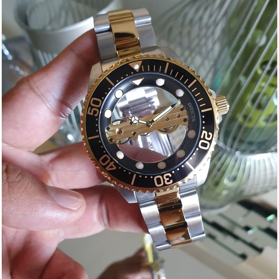 invicta diver gold
