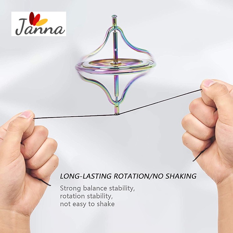 Gyroscope Metal AntiGravity Spinning Top Balance Toy Educati 【着後レビューで