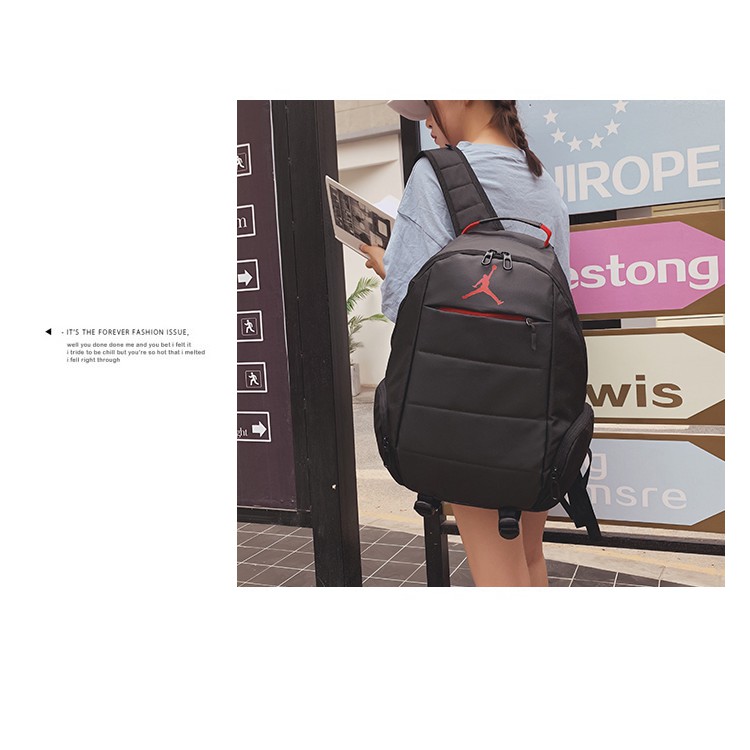 jordan see through backpack