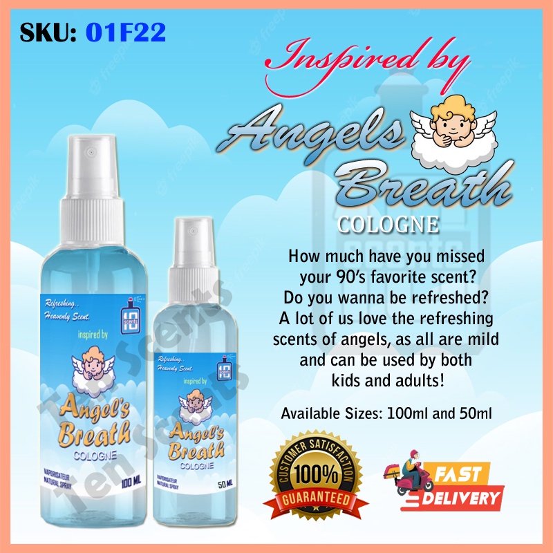 ANGELS_BREATH Inspired Cologne by Tenscents (100ml & 50ml) Shopee