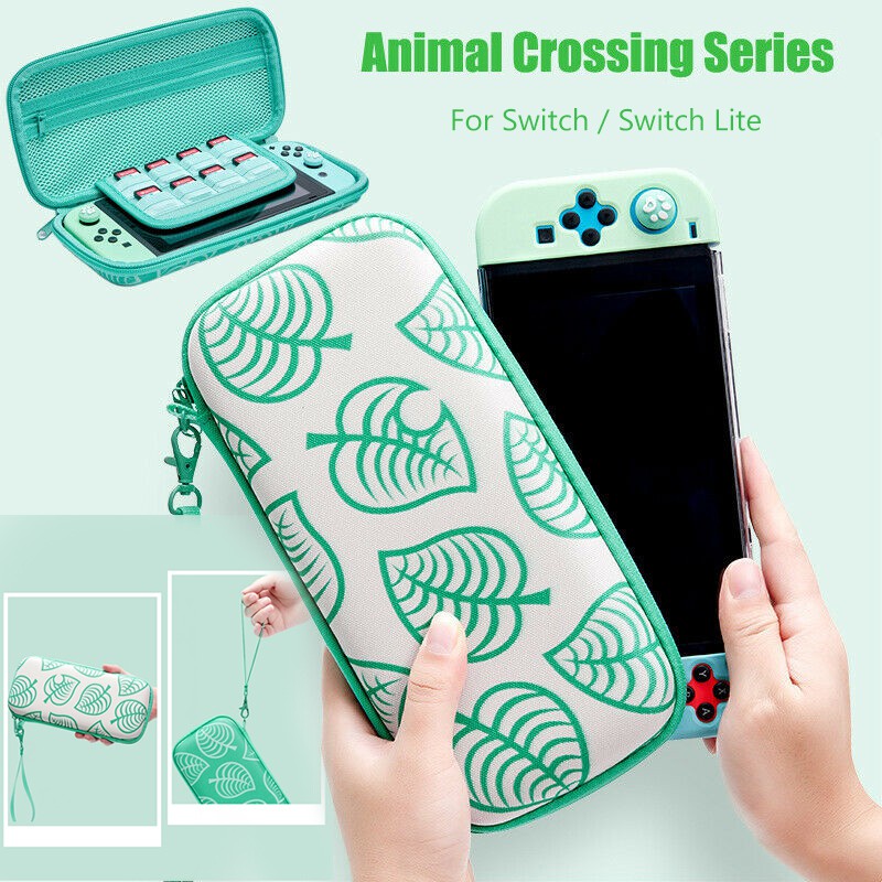 nintendo switch lite animal crossing carrying case