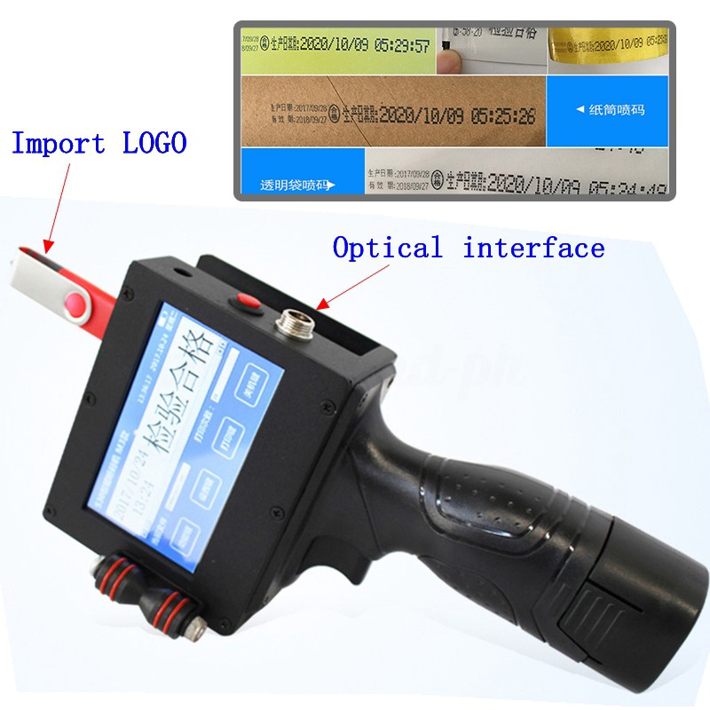 portable handheld inkjet printer