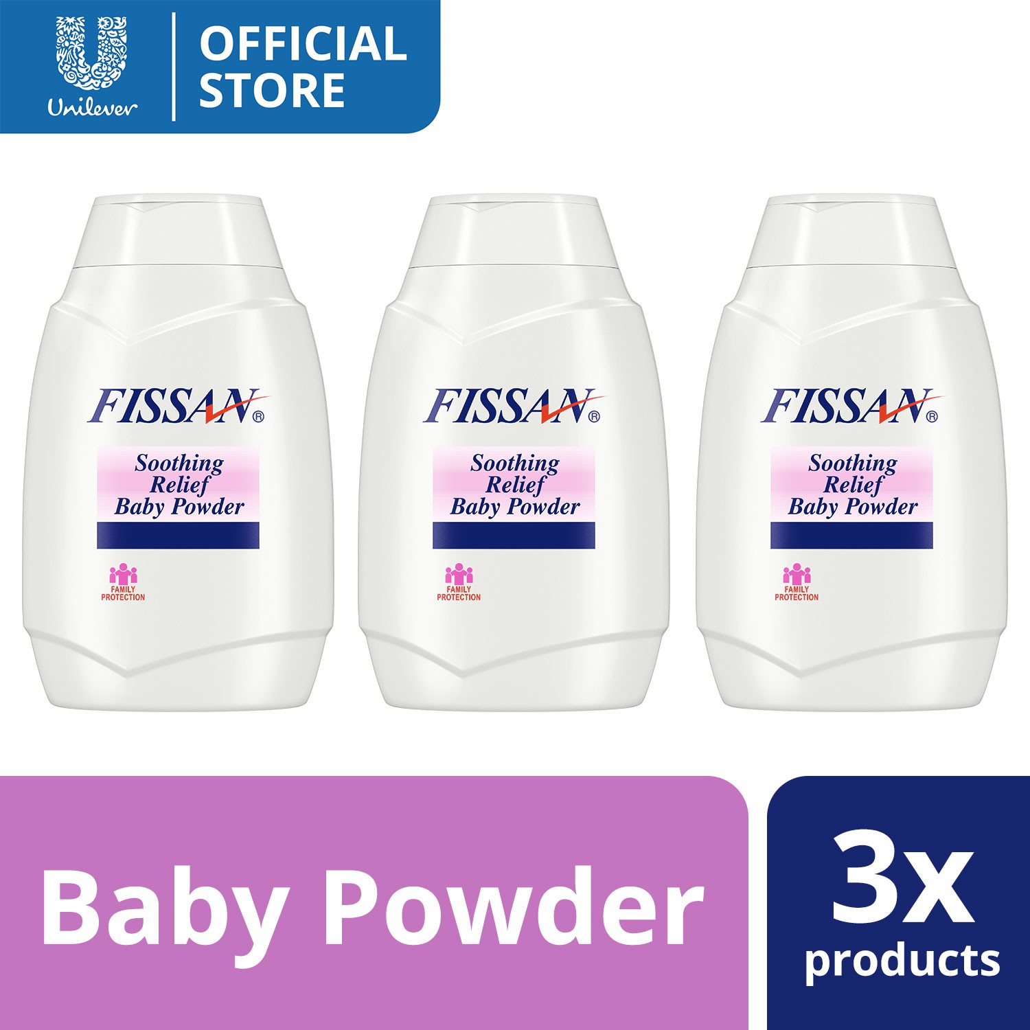 Fissan Soothing Relief Baby Powder 50G X3 Shopee Philippines