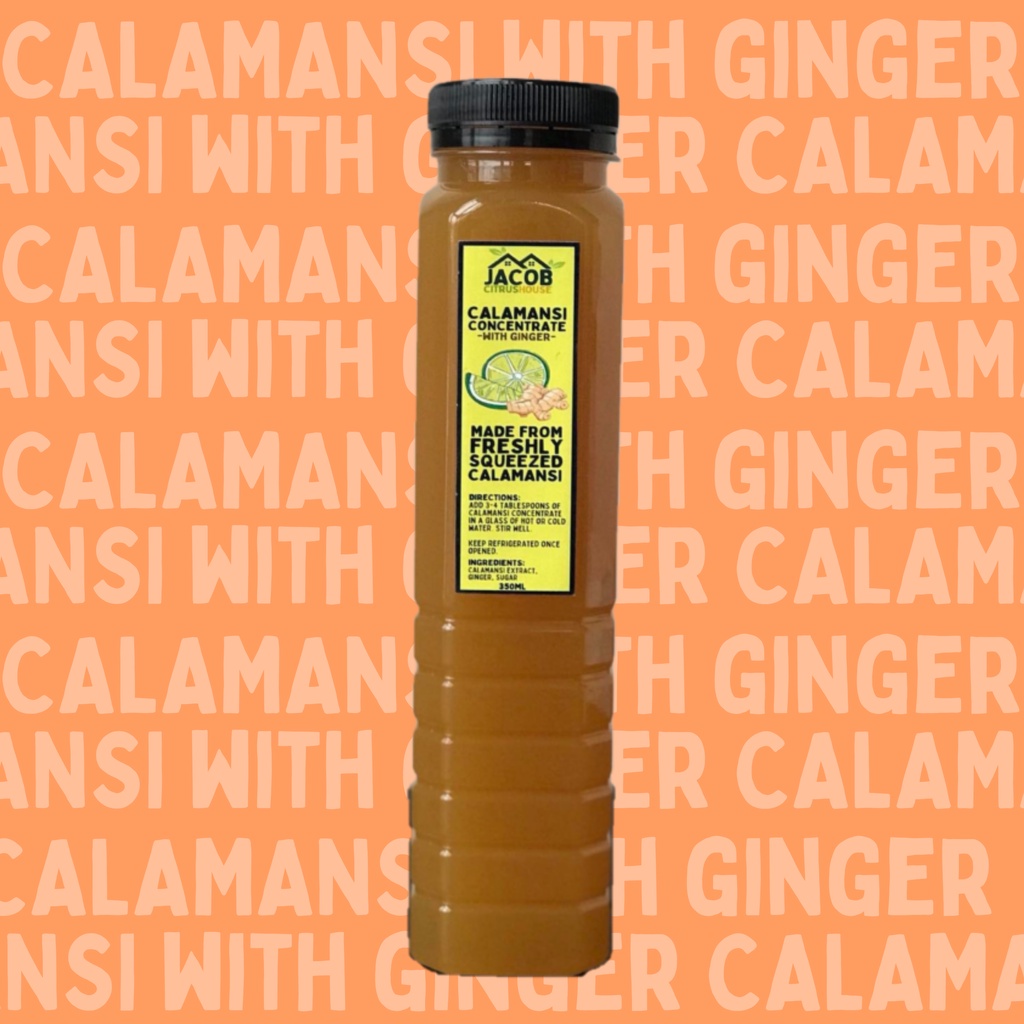 Jacob Citrus House Calamansi Juice With Ginger Concentrate 350ml