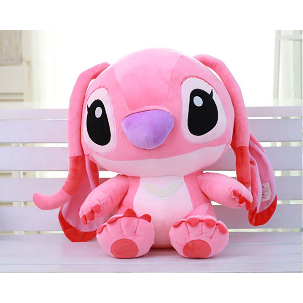 pink stitch teddy