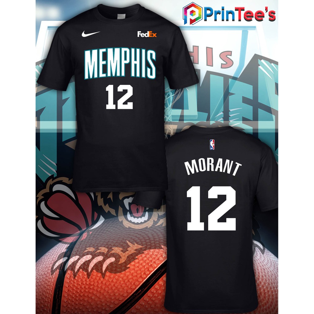 Youth Nike Ja Morant Black Memphis Grizzlies Hardwood Classics Name