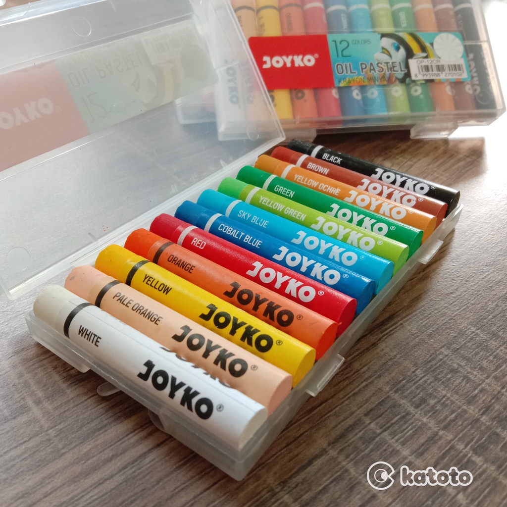 Crayon JOYKO MINI 12 Color OIL PASTEL NON TOXIC JOYCO TITI JOIKO Shopee Philippines