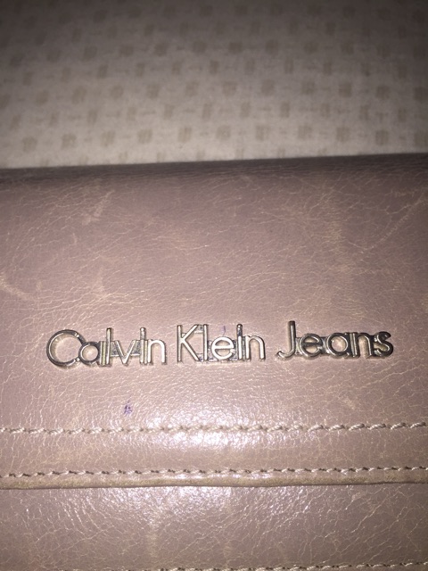 AUTHENTIC CALVIN KLEIN COW LEATHER WALLET | Shopee Philippines