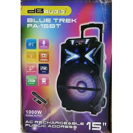 15 inch portable bluetooth speaker