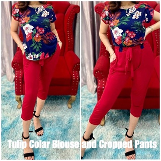 Tala Combi Cropped Pants with side pockets (M-XL)