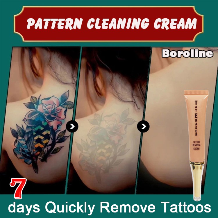 Local Stock】¤㍿✌【BOROLINE】Permanent Tattoo Removal Cream Concealer Makeup No  Pain Scars（13g） | Shopee Philippines