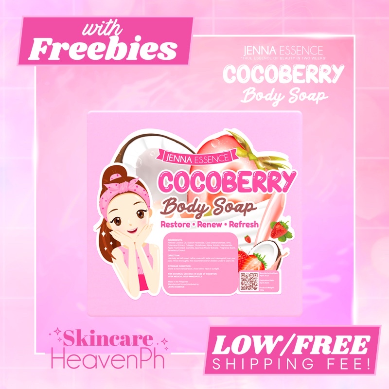 Cocoberry Trial Pack Whitening Soap | Shopee Philippines