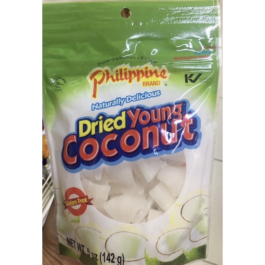 Philippine Brand cebu pasalubong Dried young coconut 142g Shopee