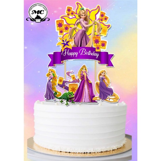 Rapunzel cake Topper | Shopee Philippines