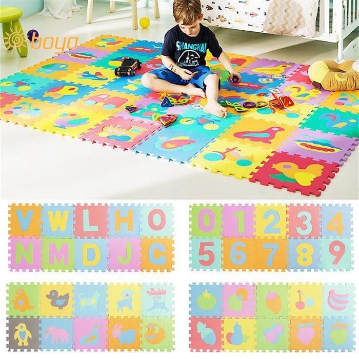 Funie Soft Baby Kids Interlocking Foam Puzzle Floor Mat Exercise