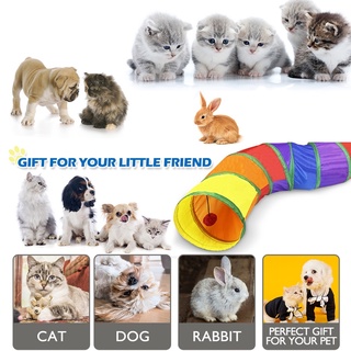 Pet Toys Dog Cat Toys Toy Pet Tunnel Rabbit Cat Tunnel Collapsible Practical Funny Toy Indoor Toy #2