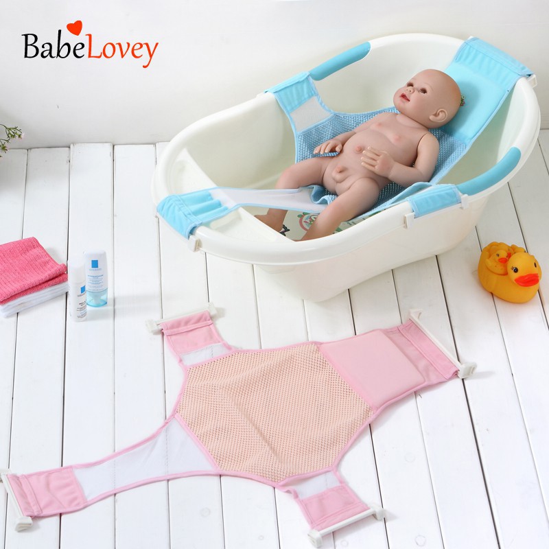 Baby Bath Tub Net Bath Net Adjustable Baby Non Slip Bathtub Net Safety Seat Support Care Shower Shopee Philippines