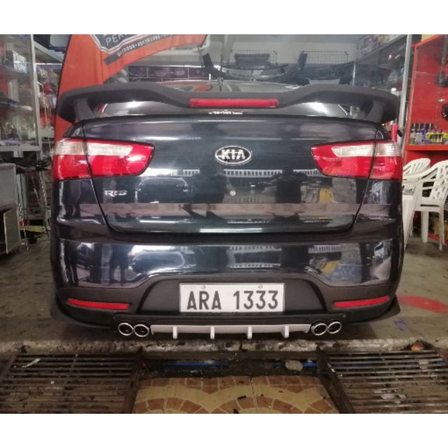 Modulo Spoiler For Kia Rio Shopee Philippines