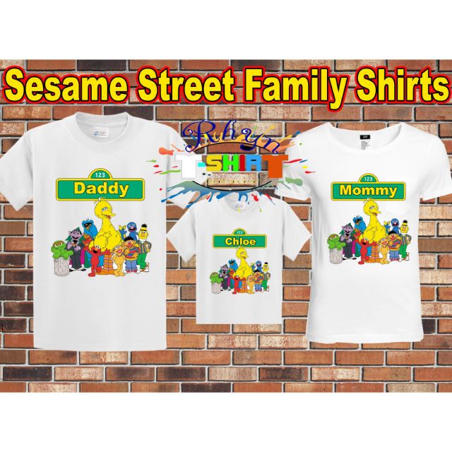 sesame street shirts