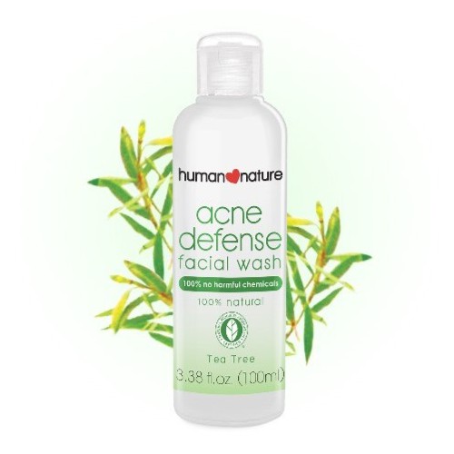 organic tea tree oil face wash