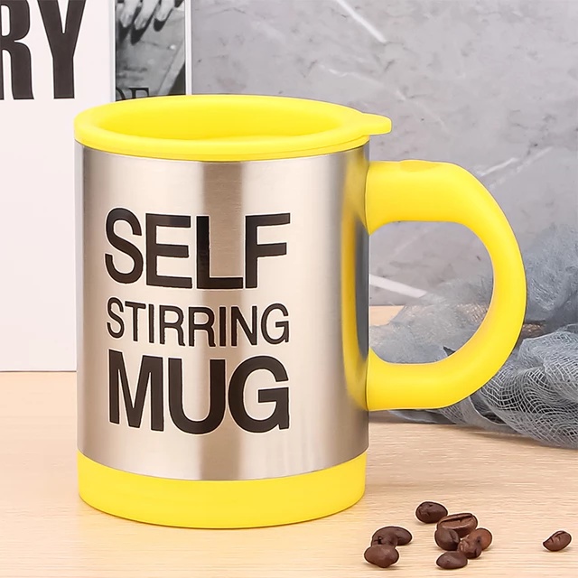 CQW.NO1 Automatic Self Stirring Mug Auto Mixing Coffee Cup