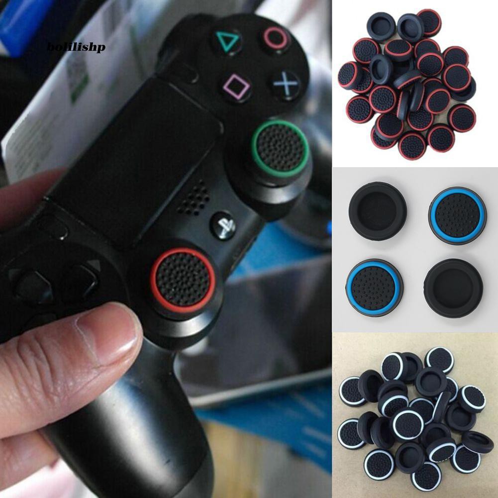 BLLP_4Pcs Controller Thumb Silicone Stick Grip Cap Cover for PS3 PS4