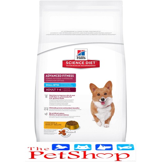 hill's science diet advanced fitness small bites