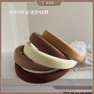 YAN Korean Style Wide-brimmed Sponge Headband Fashion Accessories