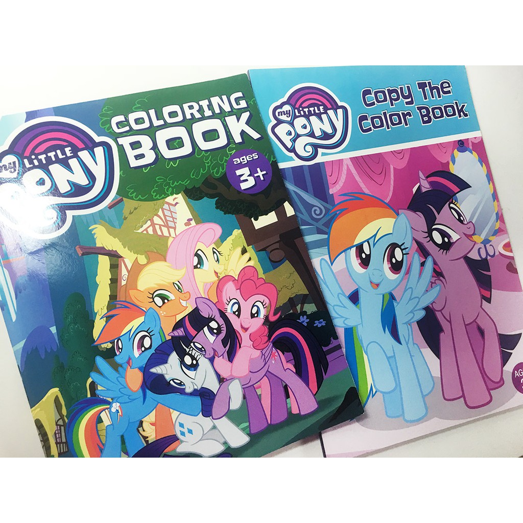 Download Two My little pony coloring book for kids MLP | Shopee Philippines