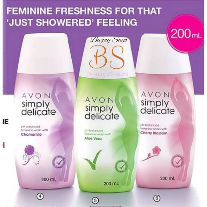 Avon Simply Delicate phBalanced feminine wash 200ml Shopee Philippines