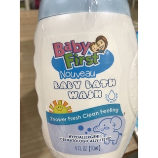 BABY FIRST NOUVEAU BABY BATH WASH 650 ml with free 110 ml #4