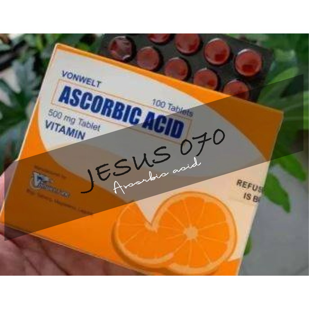 Vonwelt Ascorbic Acid Vitamin C Mg Tab Tablets Per Box Fda