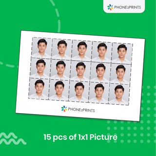 Photo Prints 1x1 ID Picture | 1.5x1.5 ID Picture | 2x2 ID Picture | Passport Size | Phone2Prints