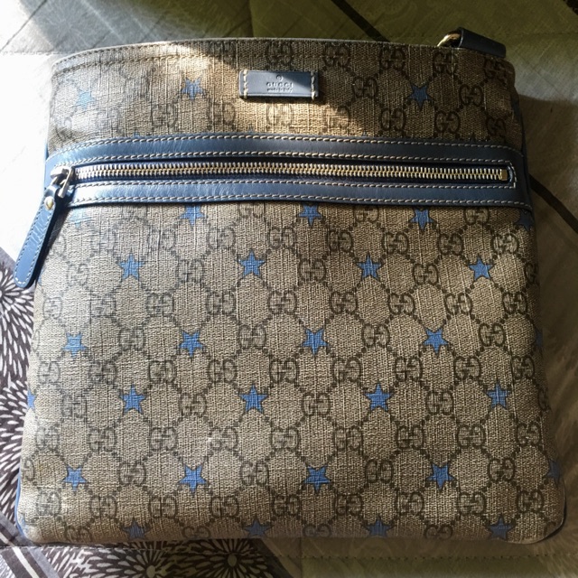 gucci crossbody bag blue