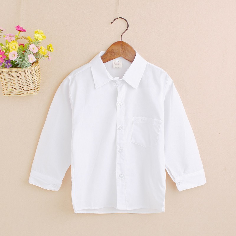 white polo long sleeve button down