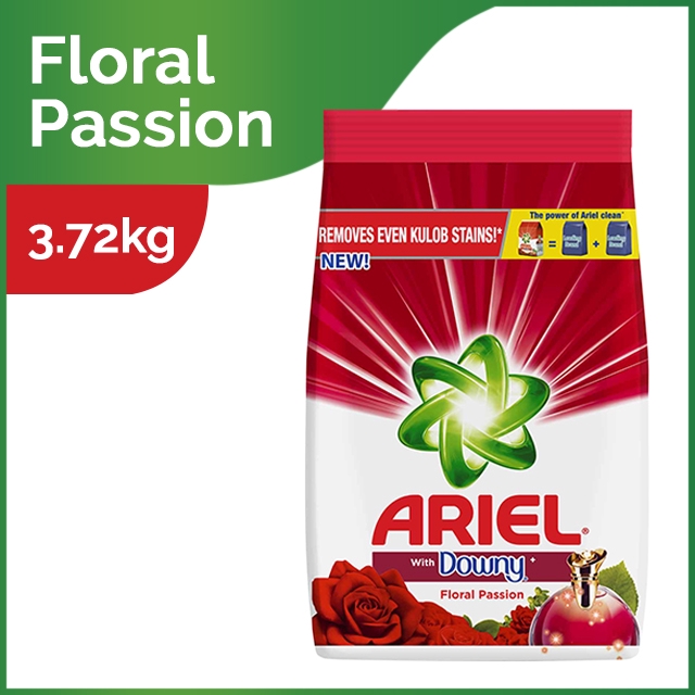 Ariel with Downy Floral Passion Laundry Powder Detergent (3.8kg