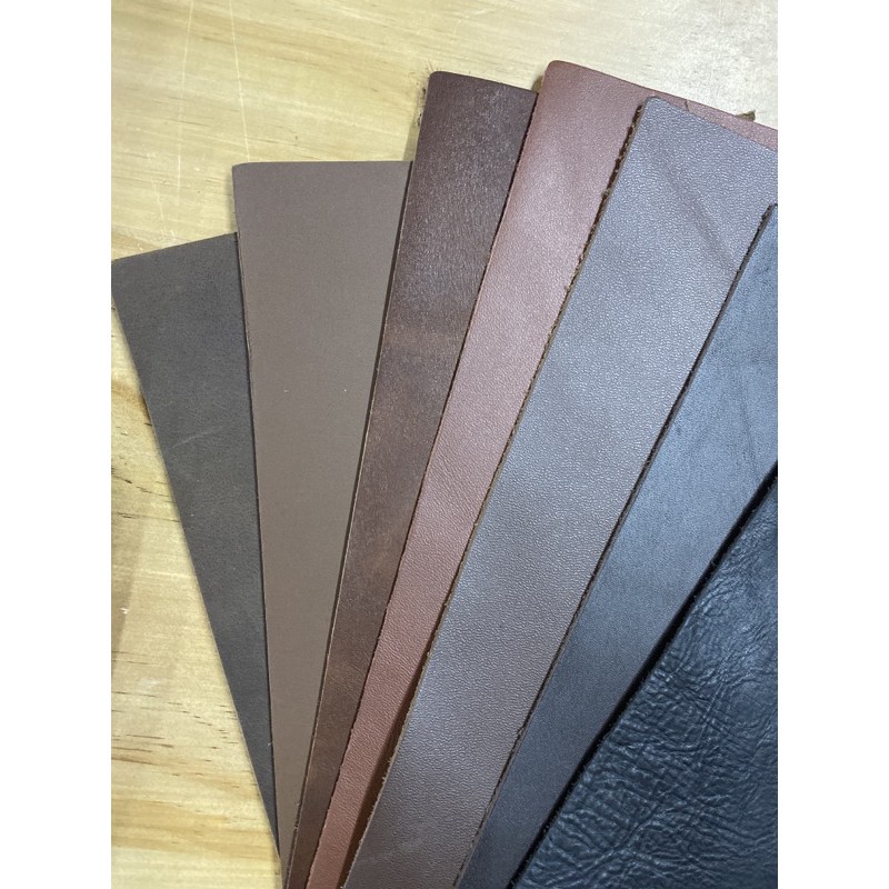 TOP GRAIN Cowhide Leather Panel Smooth Surface Kulit Lembu [SS08