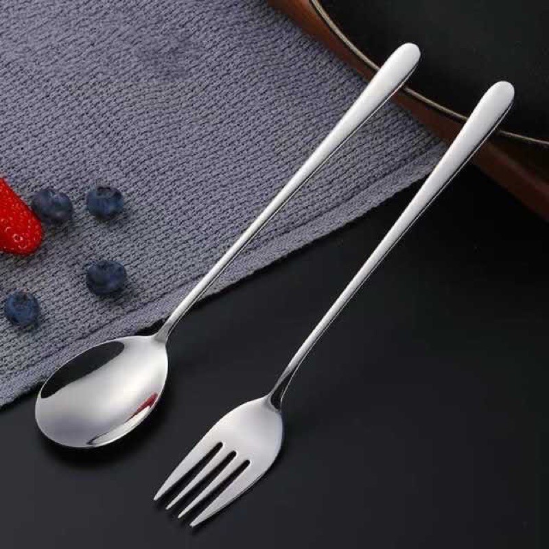 304 Stainless Steel Korean Spoon and Fork Set dinnerware Best MAKAPAL
