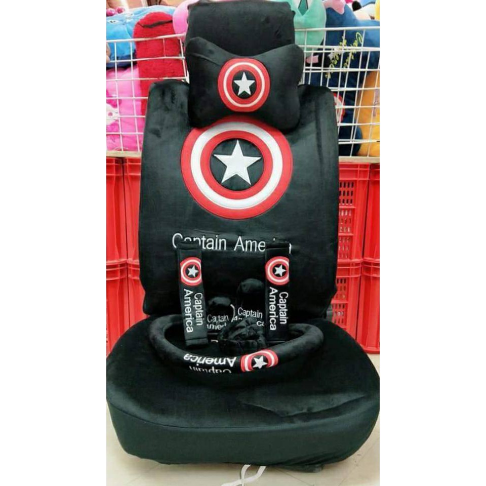 captain america car seat covers