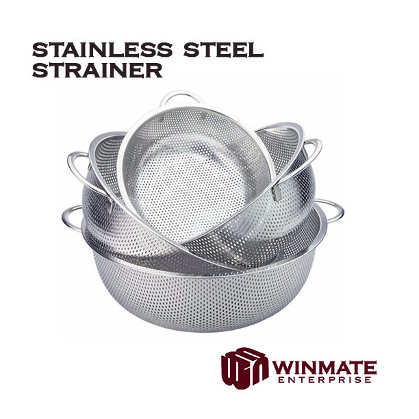 stainless steel colander strainer