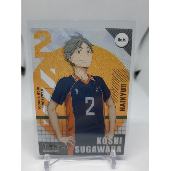 Ensky - Haikyu clear card - Koshi Sugawara | Shopee Philippines