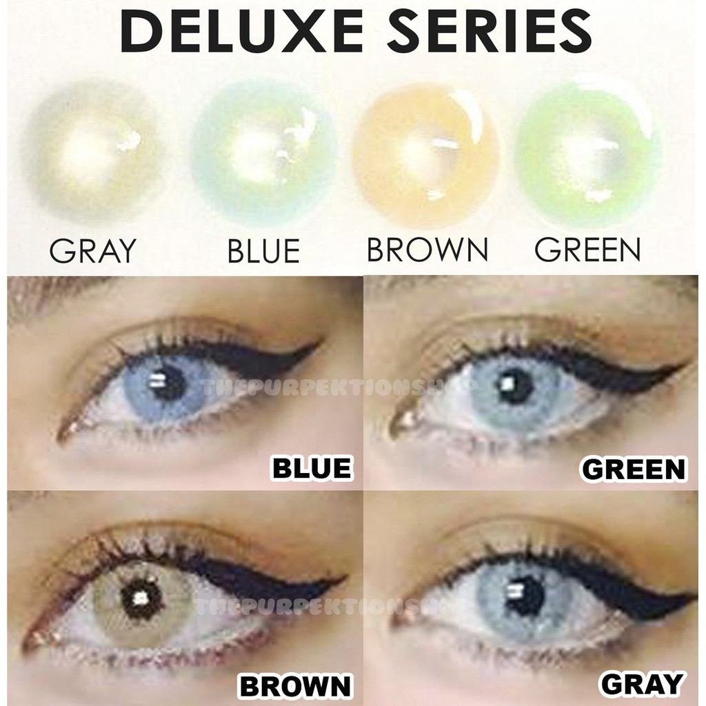 BERRY DELUXE SERIES Contact Lens [SOLOTICA EDITION] | Shopee Philippines