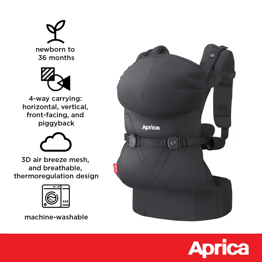 Aprica Colan CTS AB 0m3y Newborn to Toddler Baby Carrier Shopee